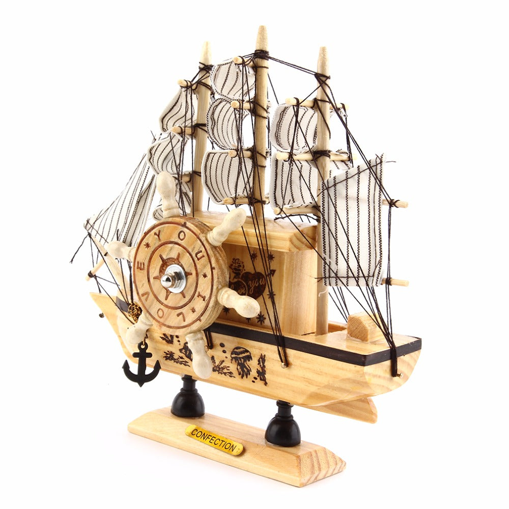 Sailing Boat Inspired Music Box