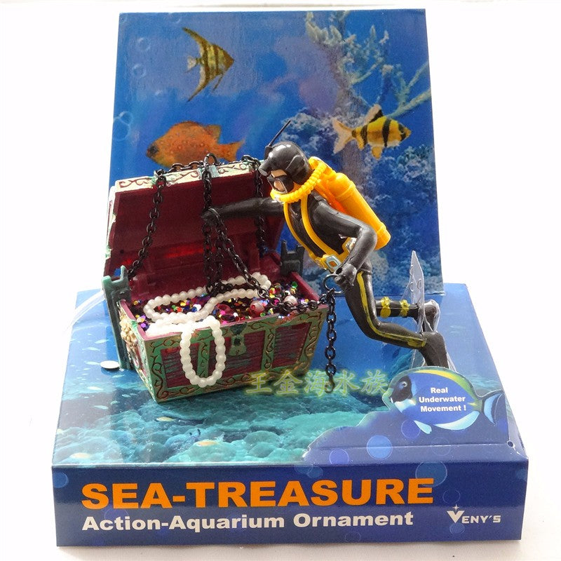 Sea Treasure Aquarium Ornament