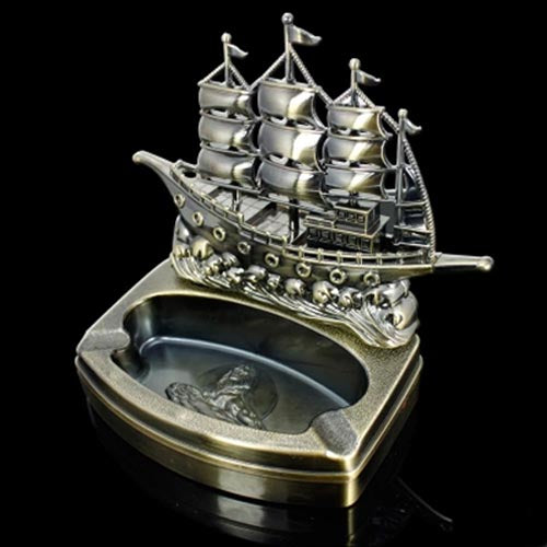 Sailing Boat Lighter and Ashtray