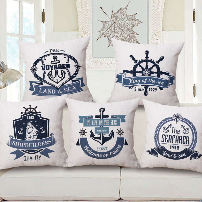 Nautical Decorative Cushion Cover
